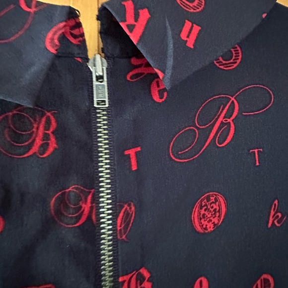 Brooks Brothers Red Fleece 100% Silk Women’s Sz 0 Novelty Print Letters Dress! - Picture 6 of 16